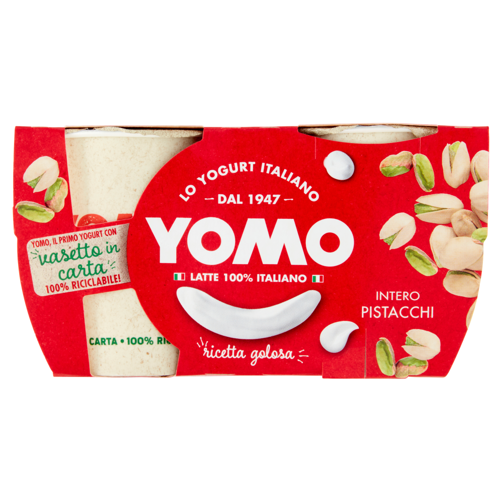 yomo intero pistacchi 2 x 125 g carrefour