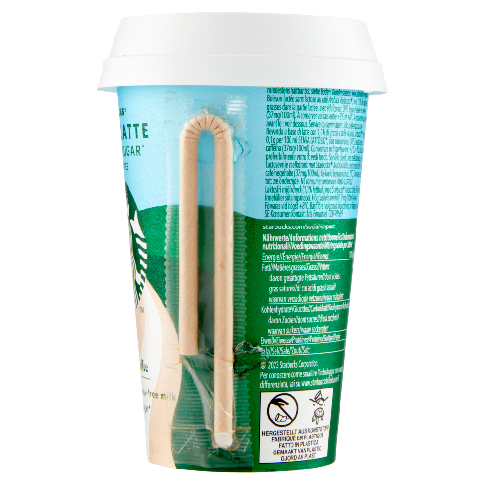 Starbucks Skinny Latte No Added Sugar 220 Ml Carrefour