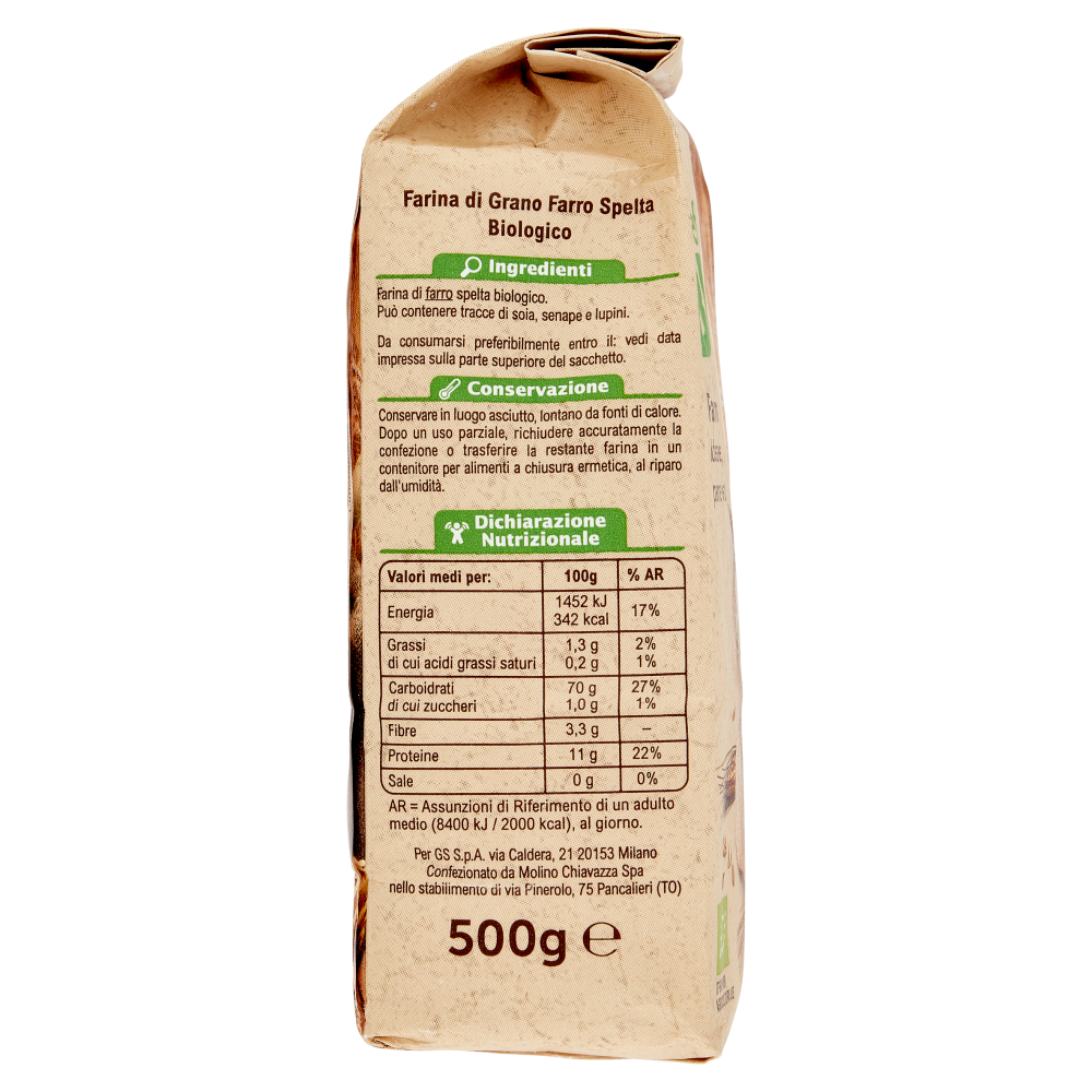 Carrefour Bio Farina di Farro 500 g