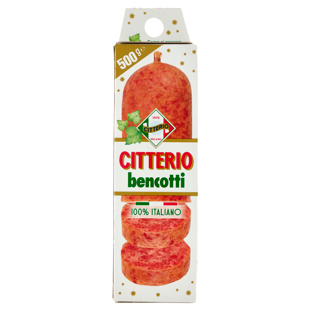 Citterio Bencotti Cotechino Modena 500 G Carrefour