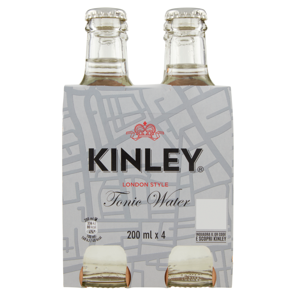 Kinley Acqua Tonica 0ml X 4 Vetro Carrefour