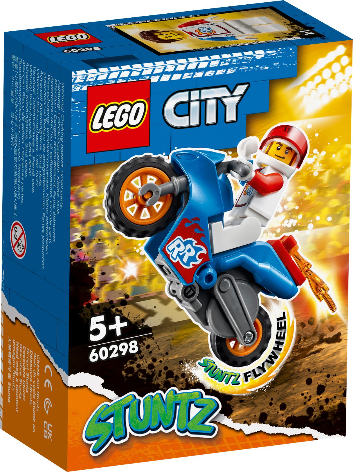 Il Funpack LEGO® Moto da cross include un personaggio e una motocicletta:  City, il Funpack LEGO® originale -  Italia