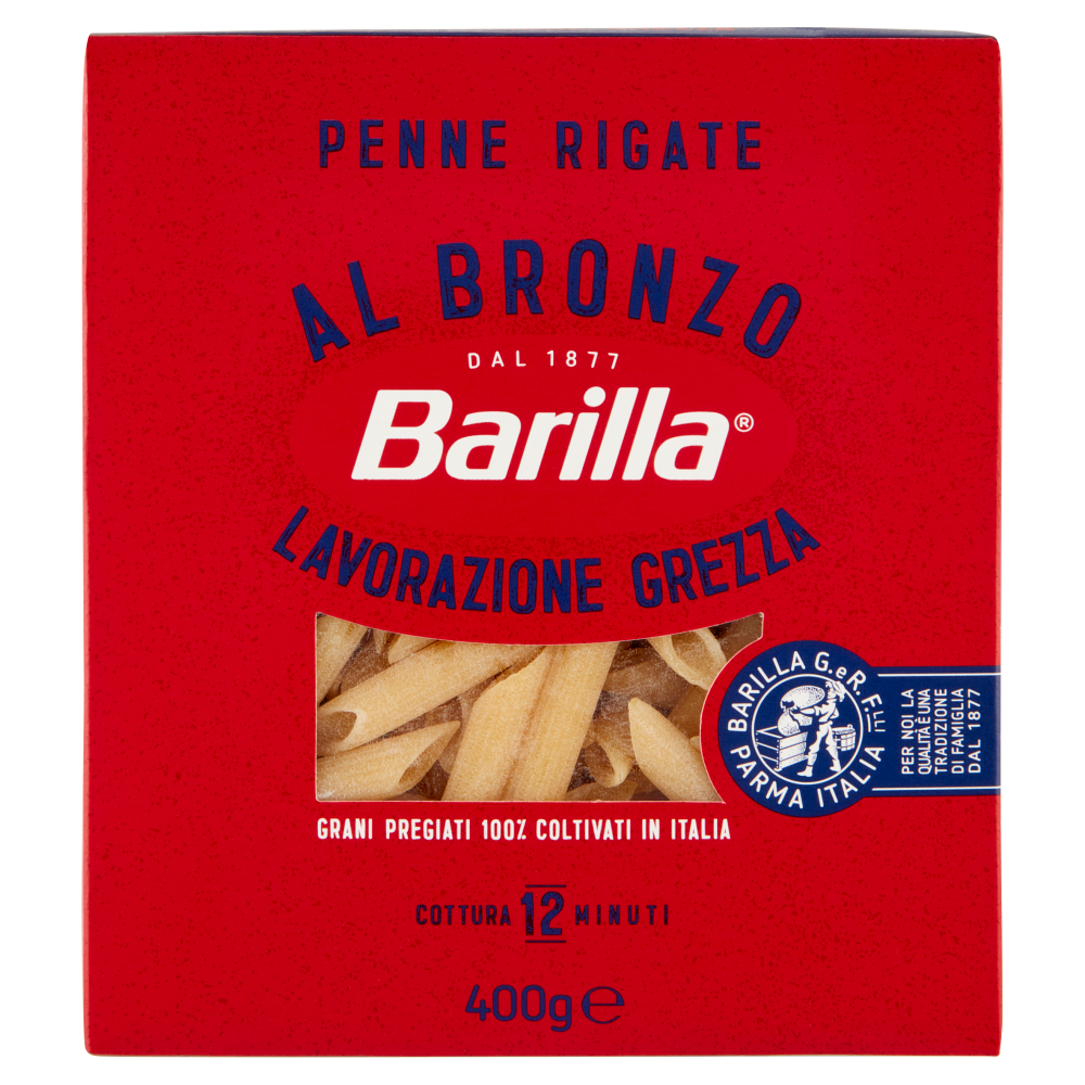 Barilla Penne Rigate Pâtes Spéciale Ristorazione 5Kg – Italian Gourmet FR