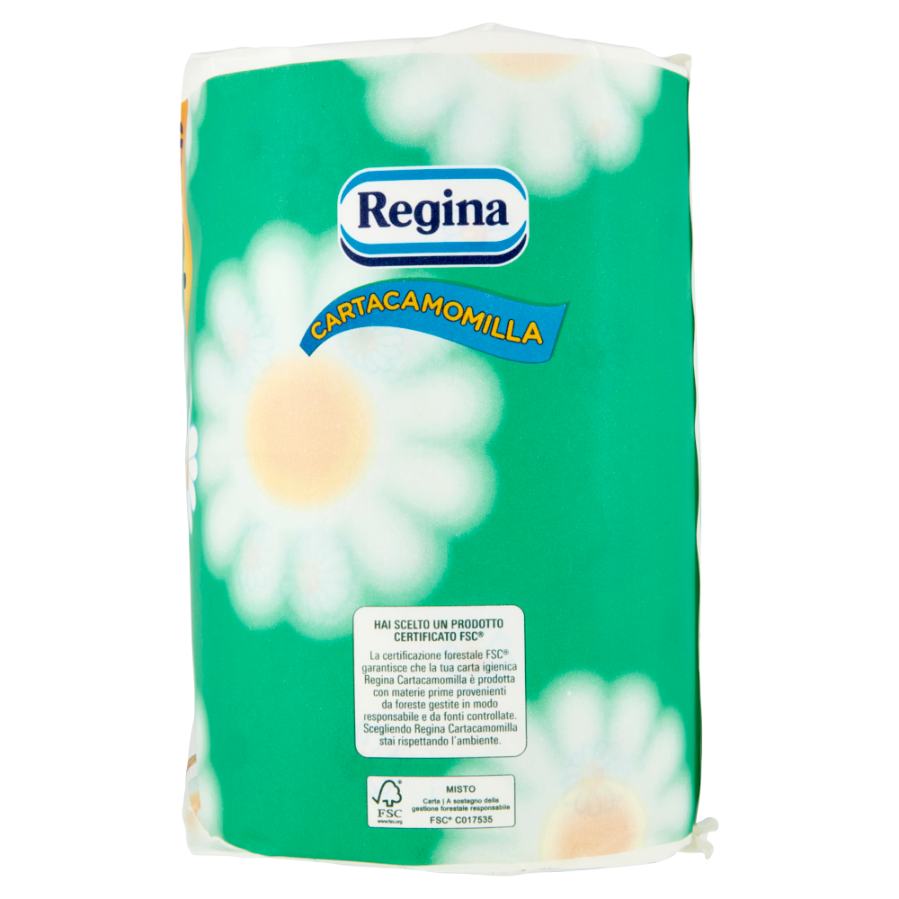 Regina Carta Igienica X4 Camomilla