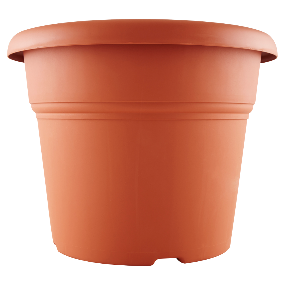 Plastecnic Unica Vaso Cilindro cm 30 lt. 9,8, colore: Terracotta Light