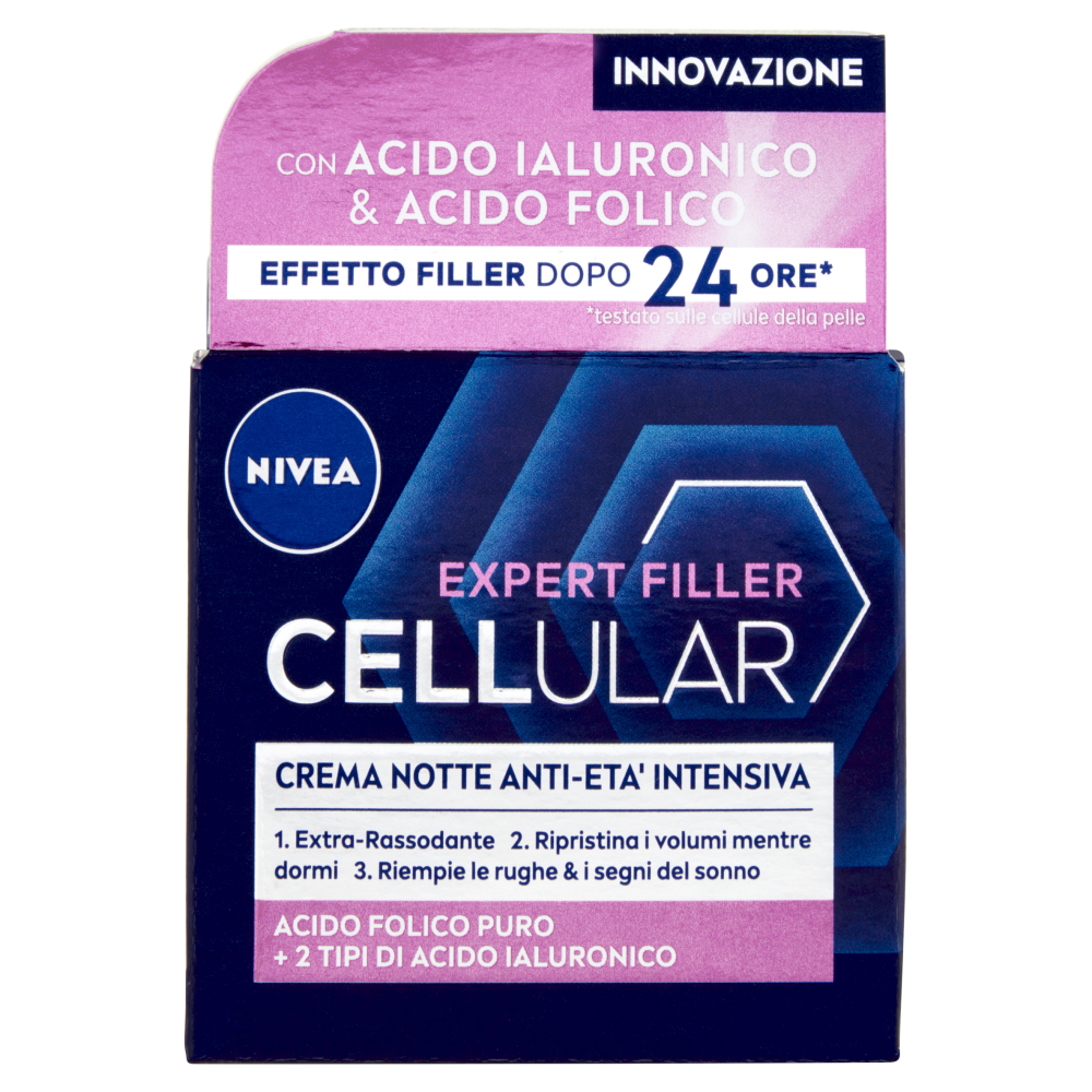 Nivea Cellular Expert Filler Crema Notte Anti Età Intensiva 50 Ml Carrefour 9653