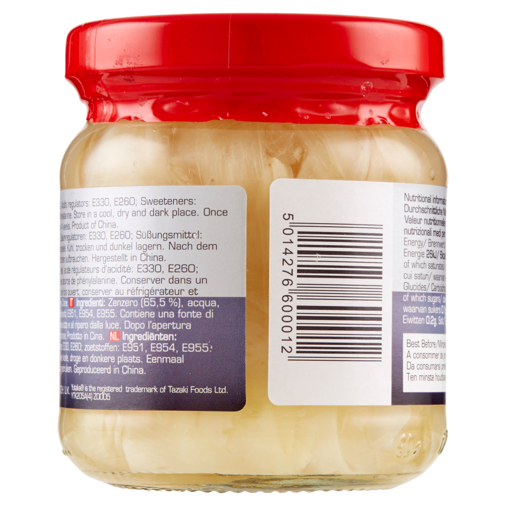 Vendita Zenzero per Sushi 190 g Ginger People