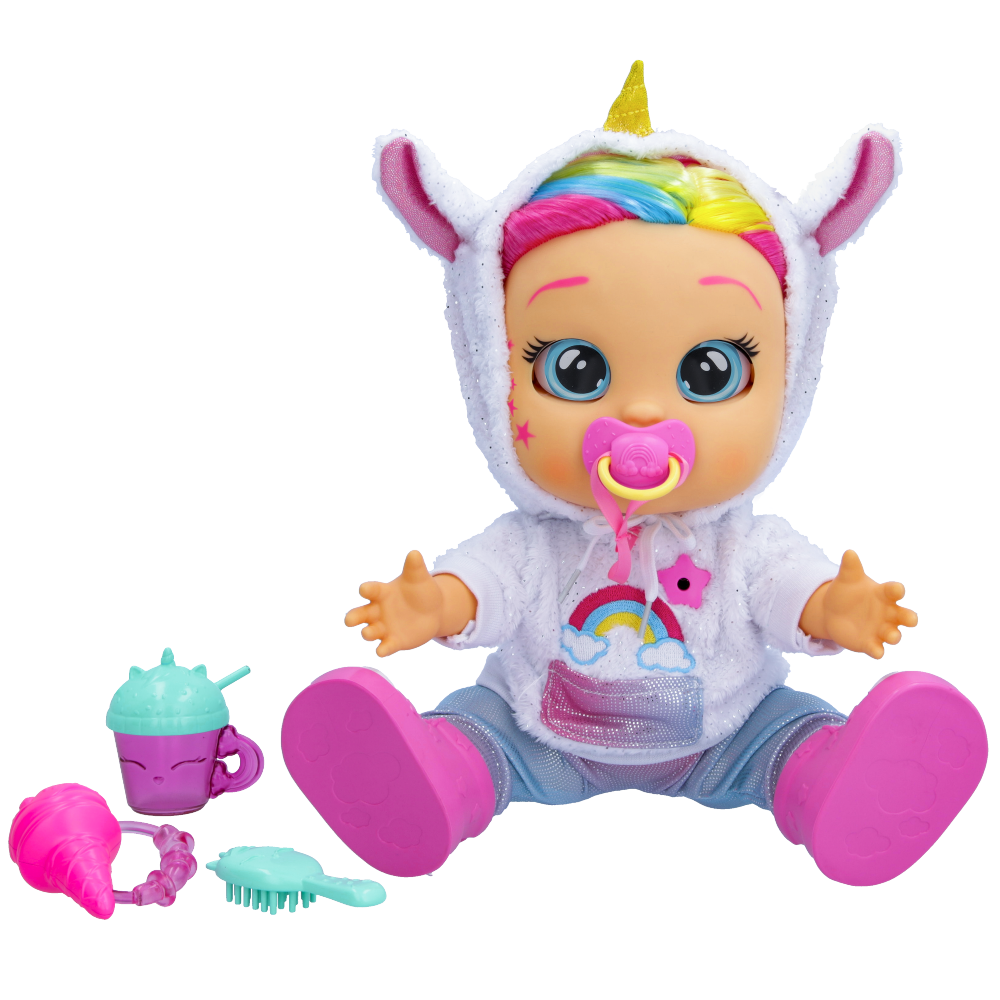 Cry Babies Bebé Piagnucolosi Dreamy l'unicorno IMC Toys