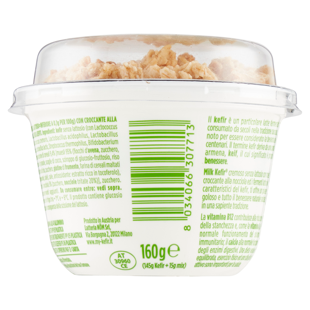 Milk Kefir Muesli croccante alla nocciola 160 g