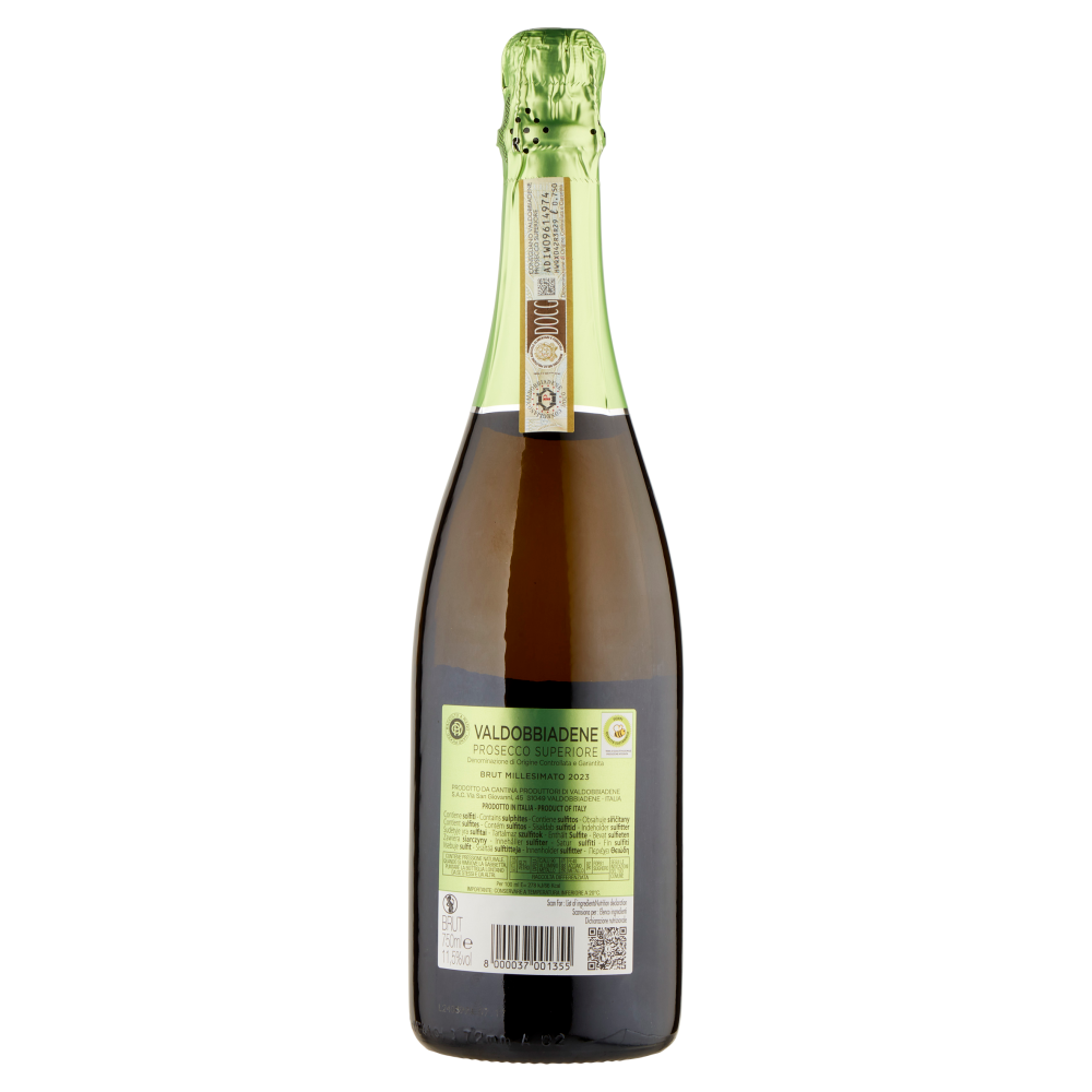 Cantina Produttori Di Valdobbiadene Prosecco Superiore Docg Brut Millesimato Ml Carrefour