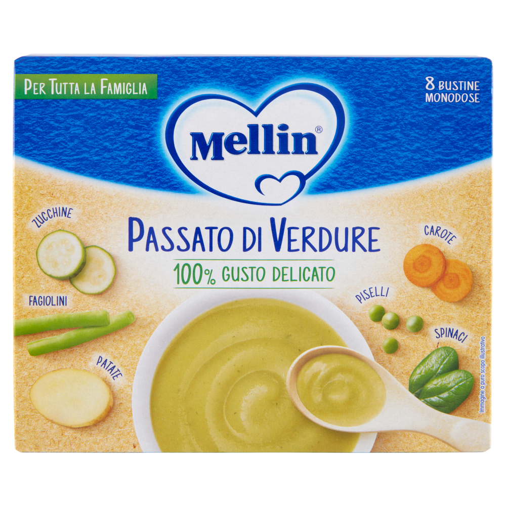 Omogeneizzato Zucchine Mellin