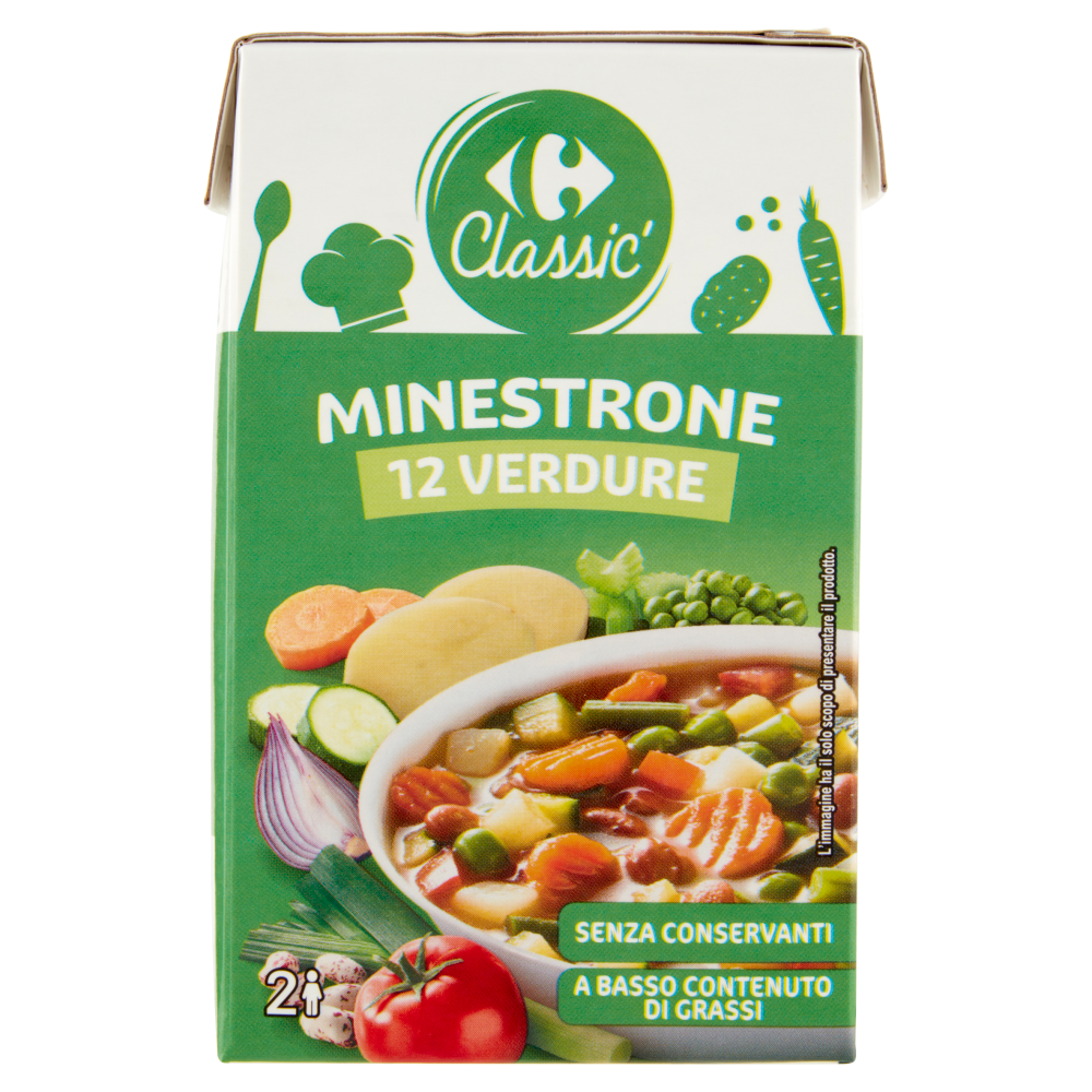 Carrefour Classic Minestrone 12 Verdure 500 g