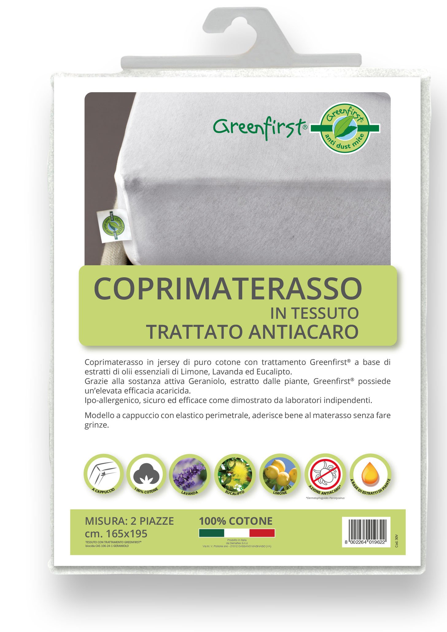 Carrefour Coprimaterasso Antiacaro A Cappuccio Con Angoli, 165x195 Cm ...