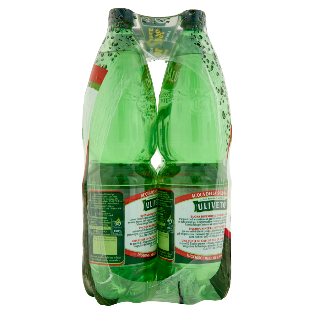 Acqua Uliveto 1,5 litri PET (6 bottiglie) - La Fonte snc