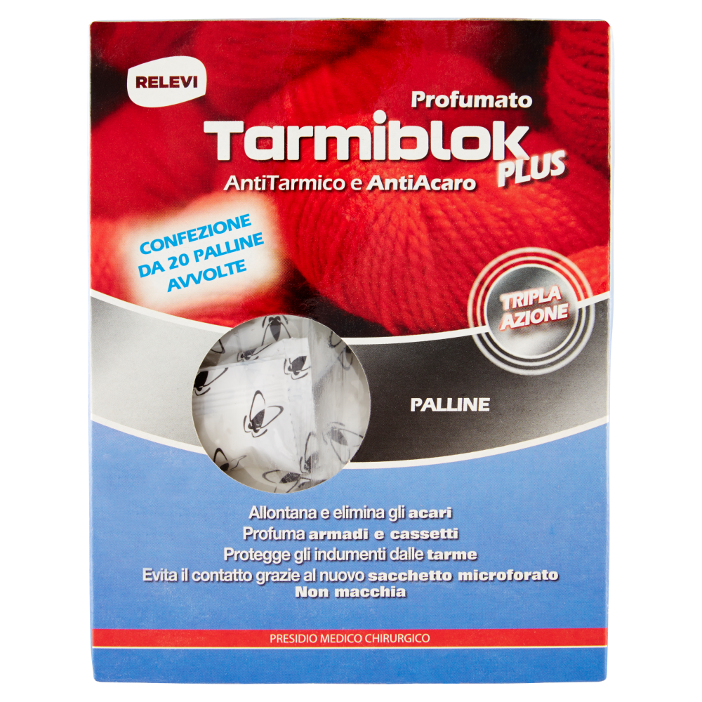 Relevi Tarmiblok Plus Profumato Palline Carrefour