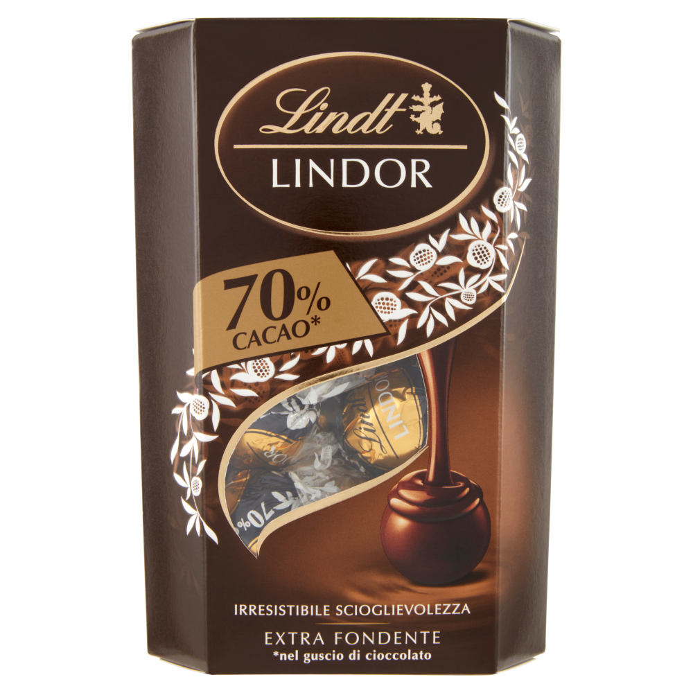 Lindt Lindor 70 Cacao Extra Fondente 200 G Carrefour 8574
