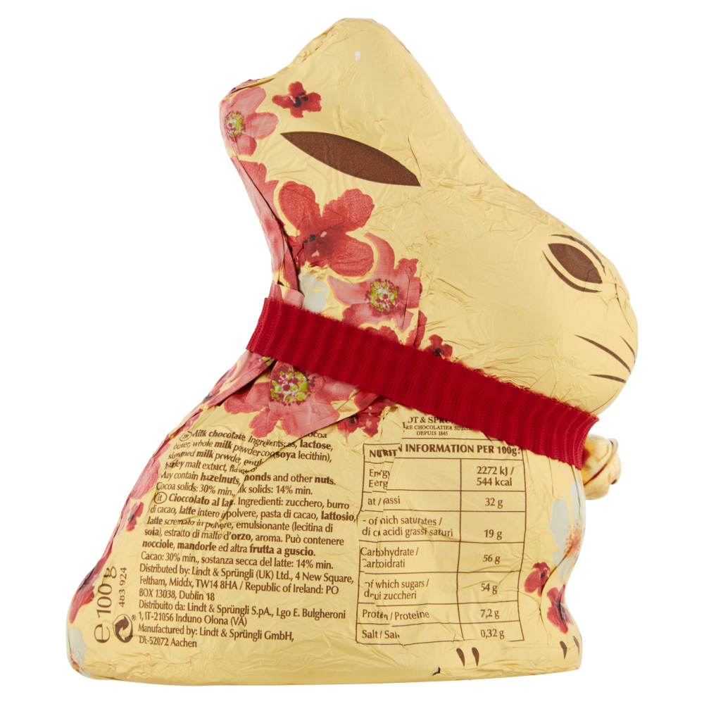 Lindt Gold Bunny Latte Flower 100g Carrefour