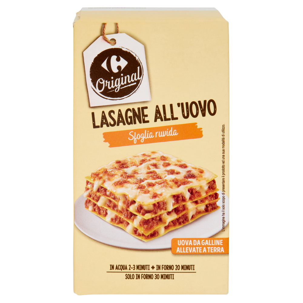 Pasta all'uovo Lasagne 500g De Cecco - D'Ambros Ipermercato