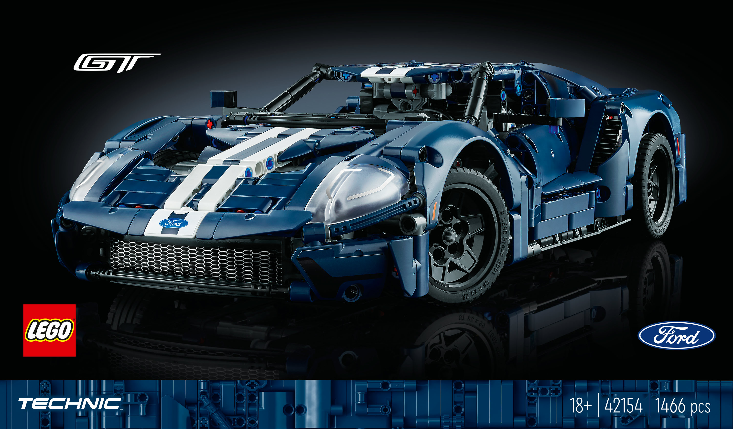 LEGO Technic Ford GT 2022 42154 LEGO : la boîte à Prix Carrefour
