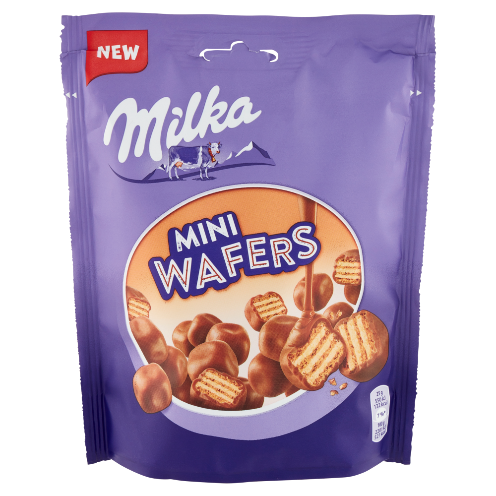 8/10 tu che ne pensi? Milka mini Wafers! In pratica delle praline di