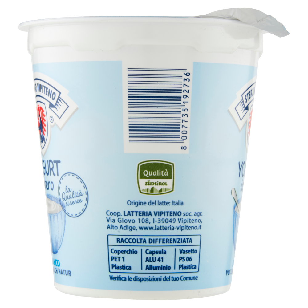 Compra Yogurt delle montagne Bianco Latteria Vipiteno 150g I Pur