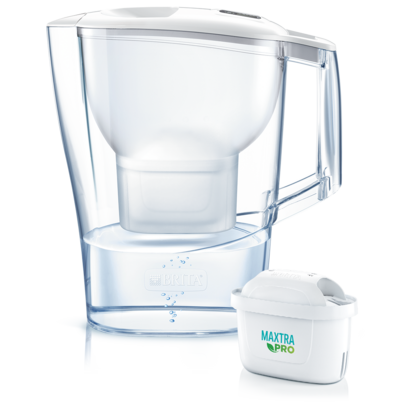 Wessper Filtro acqua brocca vetro Crystaline caraffa filtri AQUA CLASSIC  potabile compatibile Brita