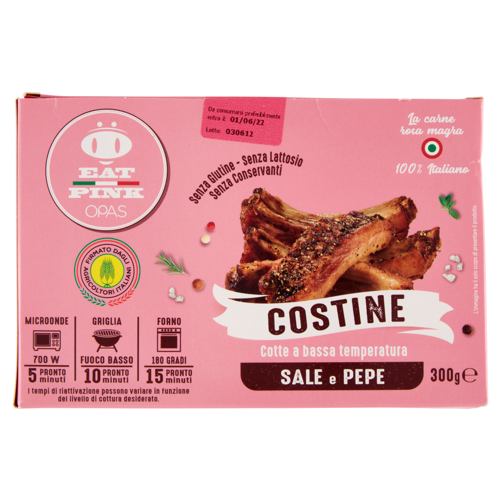 Eat Pink Costine Sale e Pepe 300 g