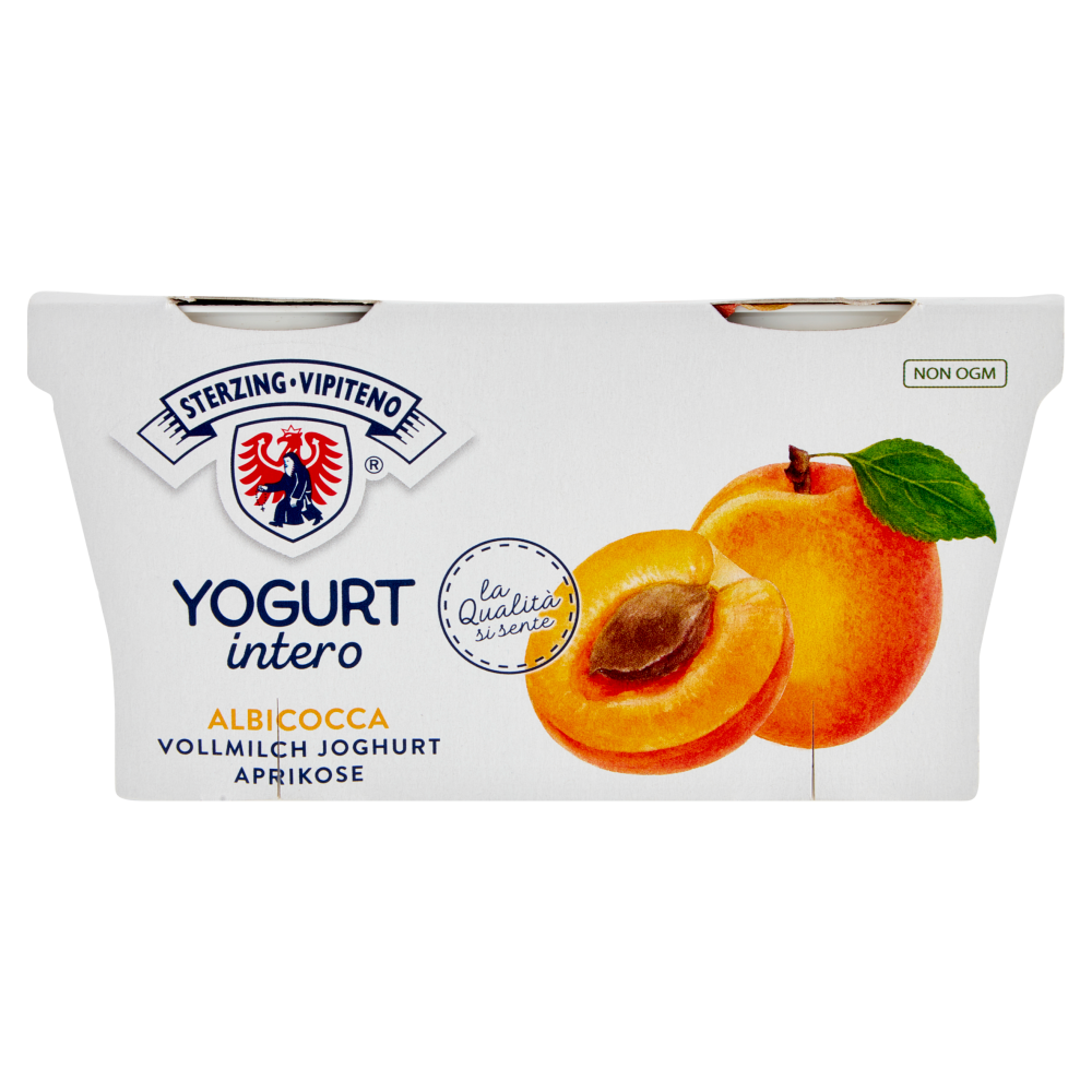 Sterzing Vipiteno Yogurt intero Albicocca 2 x 125 g