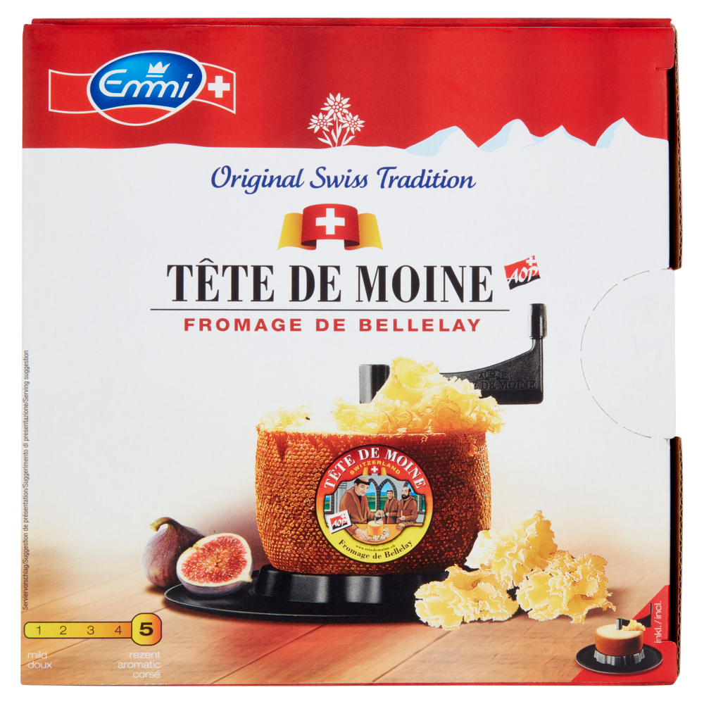 Emmi Tête de Moine AOP Fromage de Bellelay 420 g