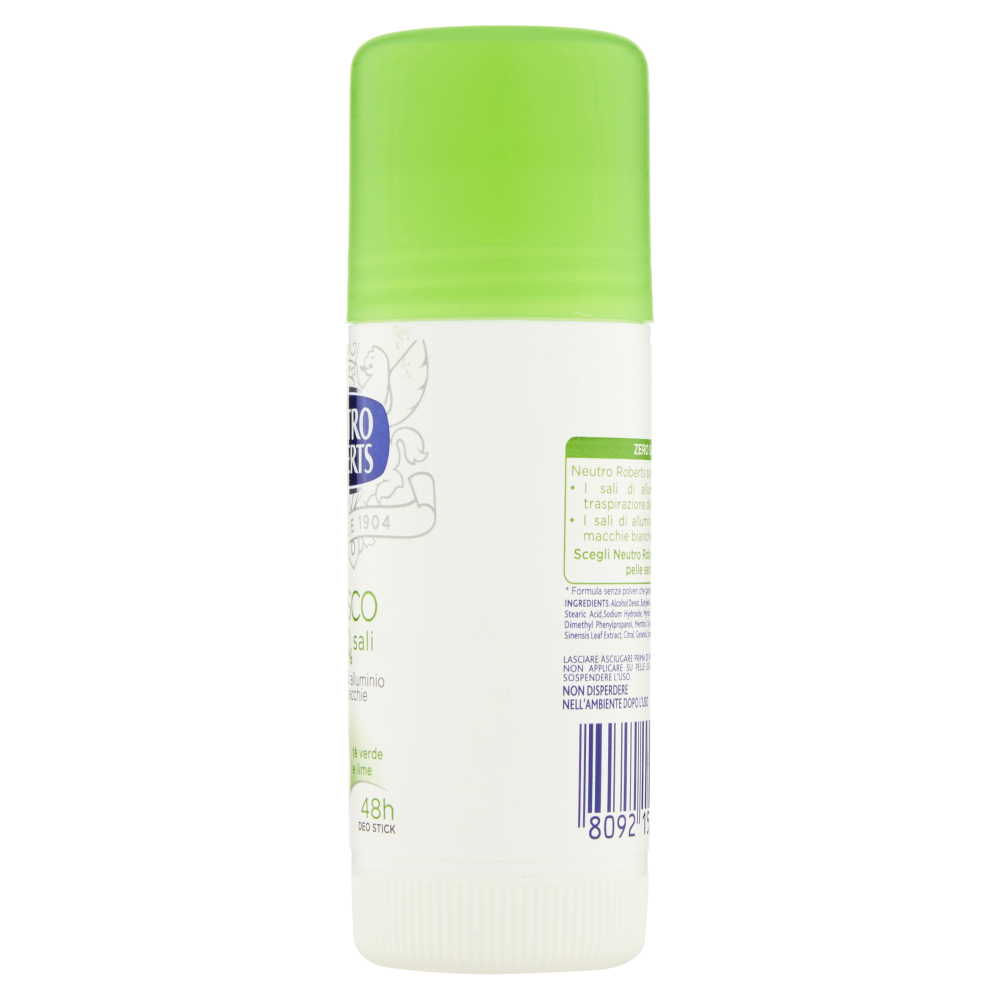 Neutro Roberts stick fresco Tè Verde & Lime 40 ml