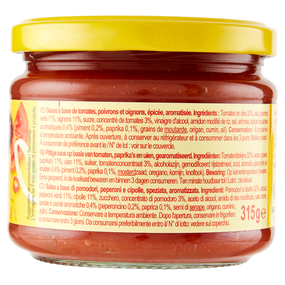 Carrefour Sensation Medium Salsa 315 G Carrefour 3680