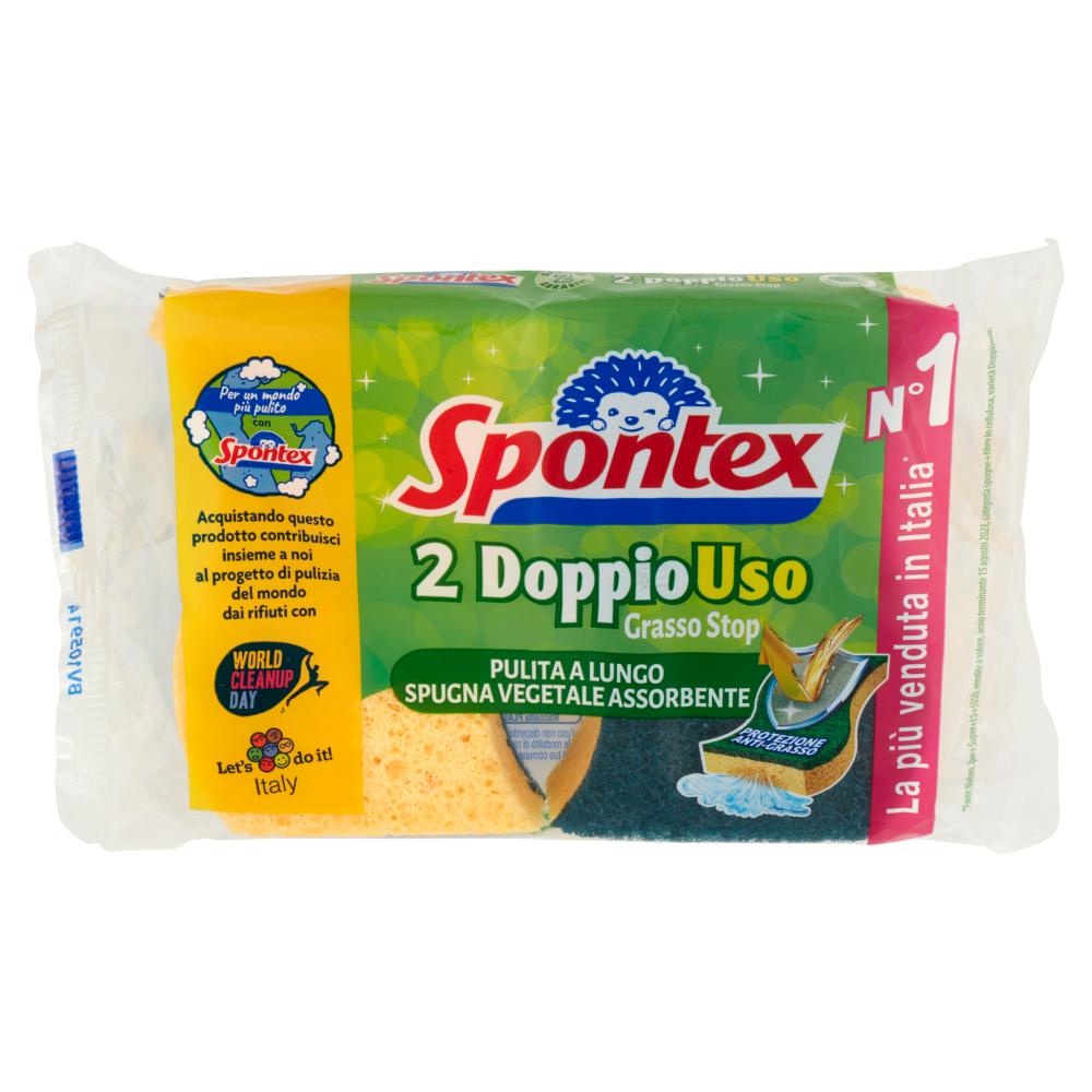 Spontex Spugna Abrasiva DoppioUso X2 | Carrefour