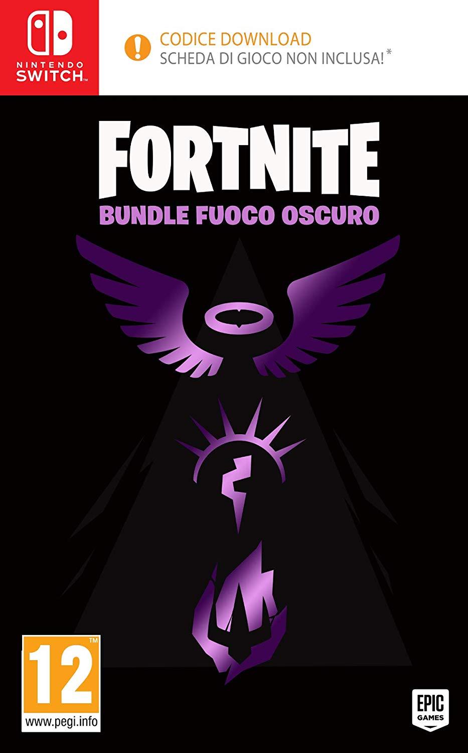 Warner Bros Fortnite Bundle Fuoco Oscuro Contenuti Scaricabili Per Videogiochi Dlc Nintendo Switch Fortnite Battle Royale Inglese Ita Carrefour