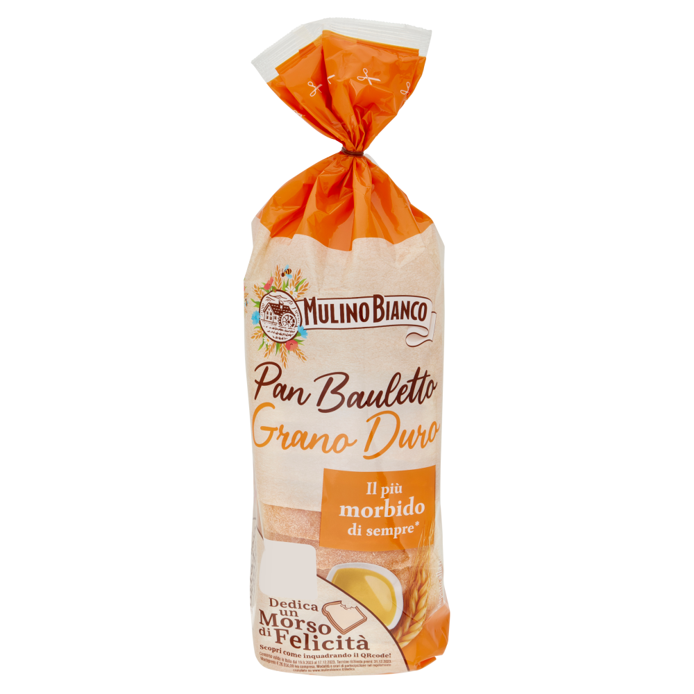 Mulino Bianco Pan Bauletto Grano Duro 400 G | Carrefour