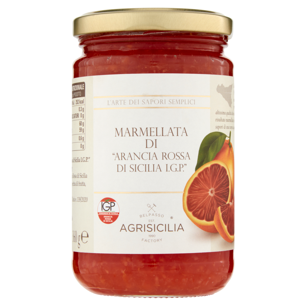 Agrisicilia Marmellata Di Arancia Rossa Di Sicilia Igp 360 G Carrefour 0411
