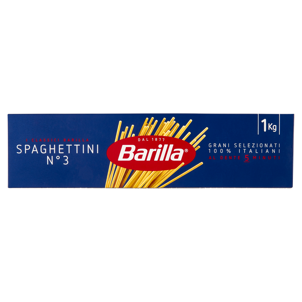 Barilla Pasta Spaghettini N Grano Italiano Kg Carrefour