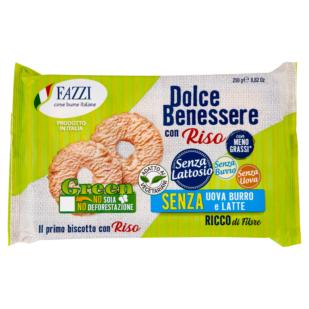 Fazzi Dolce Benessere con Riso Senza Uova Burro e Latte ...