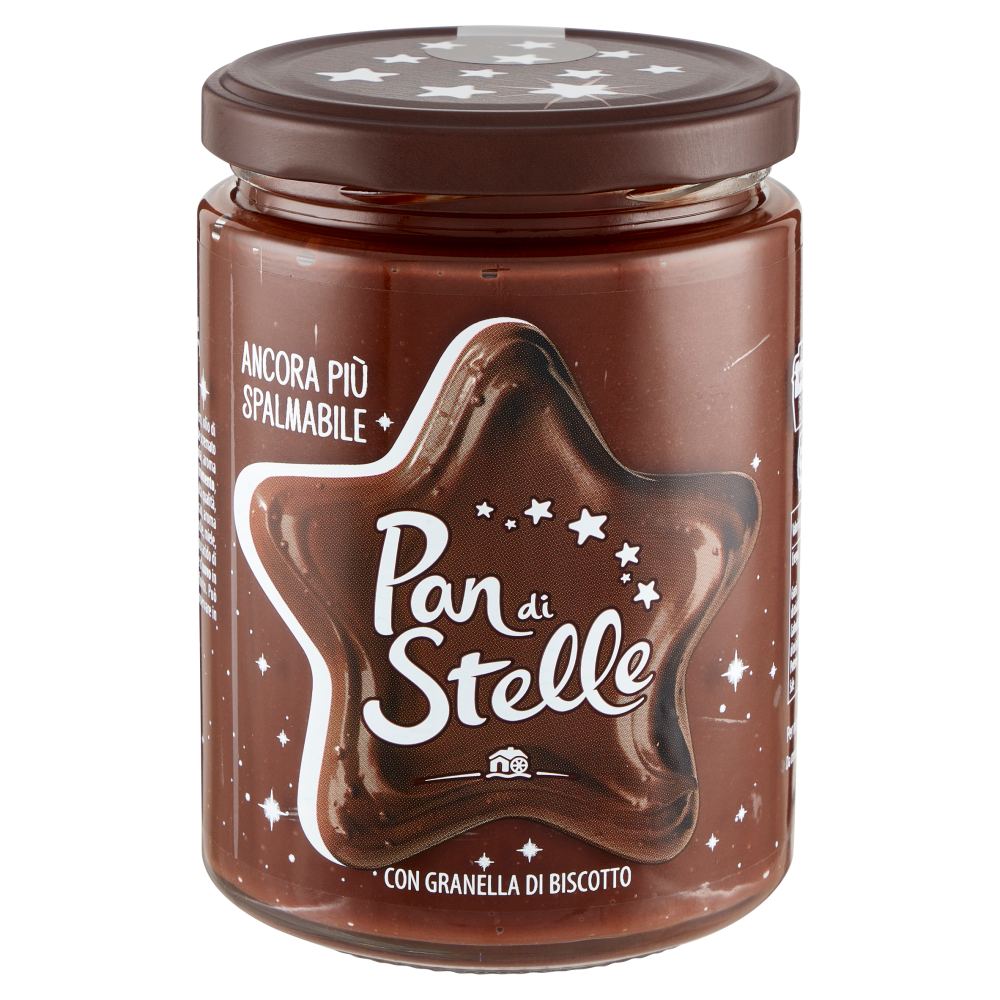 Pan di Stelle Biscocrema, Biscotti al Cacao e Nocciola con Crema Pan di  Stelle, Copertura di Cioccolato e Crema al Latte,168 g