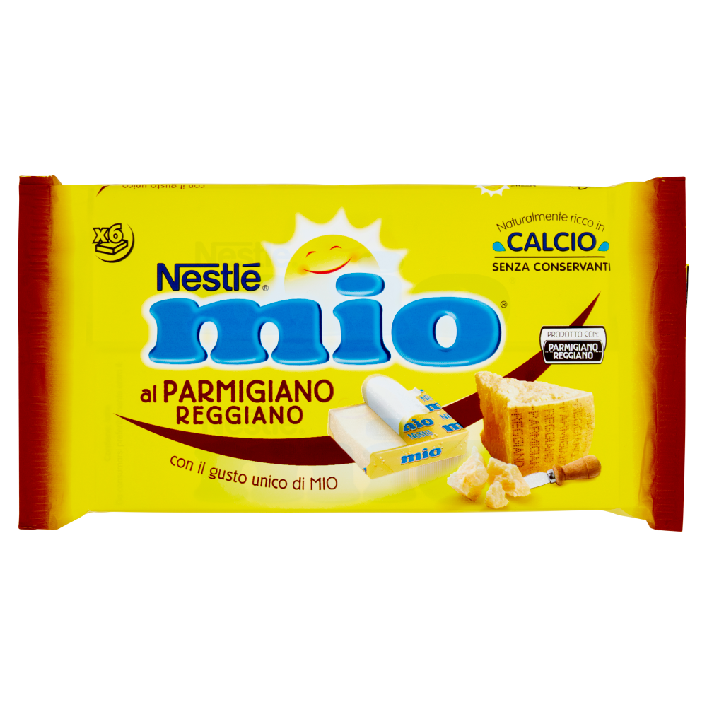 NESTLÉ MIO Formaggino Parmigiano Reggiano (6 formaggini) 125g