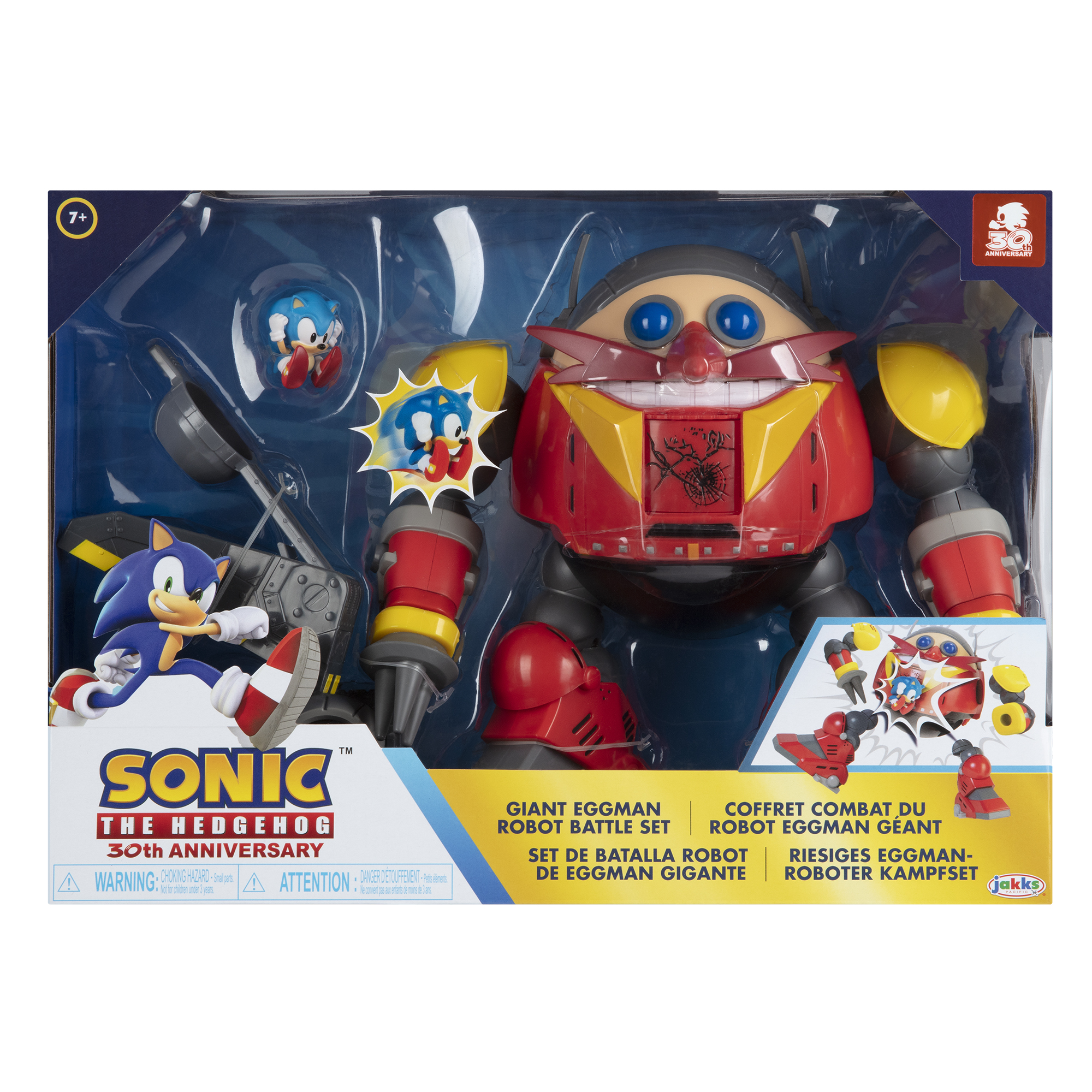 JAKKS Pacific Sonic Giant Eggman Battle Set