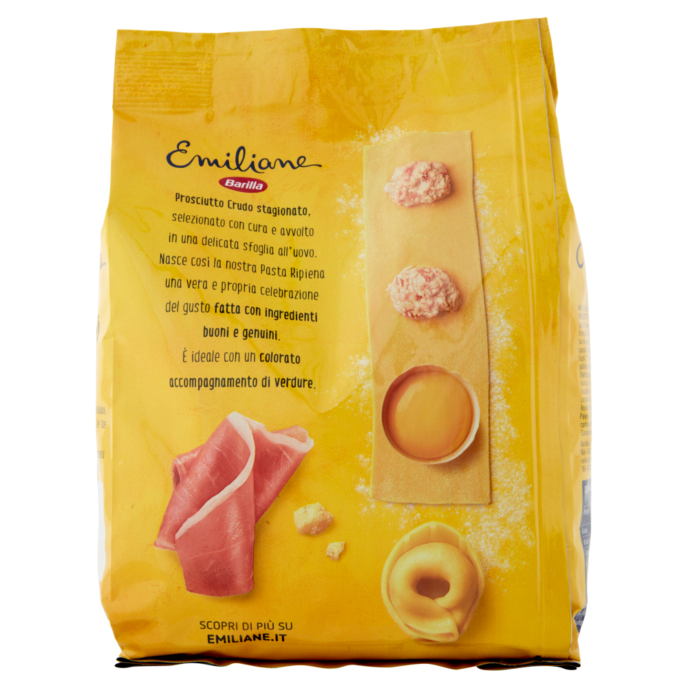 Barilla Emiliane Tortellini Con Prosciutto Crudo Pasta All Uovo Ripiena 500g Carrefour