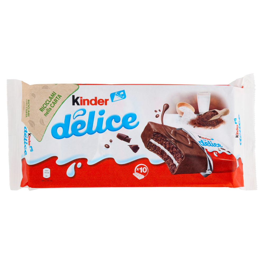 Kinder Delice 10 X 39 G Carrefour