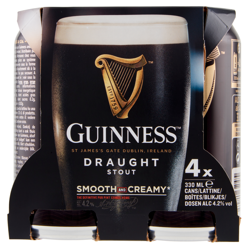 Cans - Lattina Italia - Birra Guinness Draught ( Vuota )