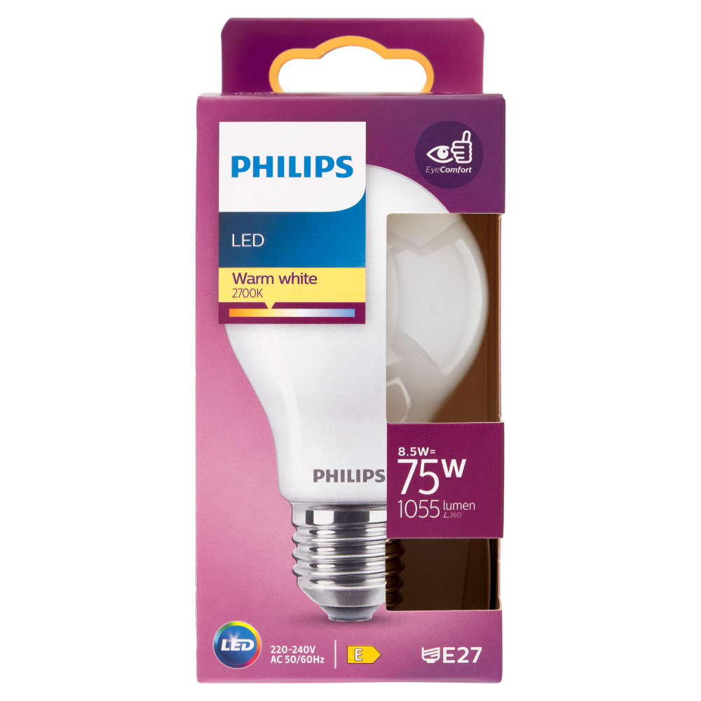 Philips Led 4 Lampadine 75W, Lampadine Philips