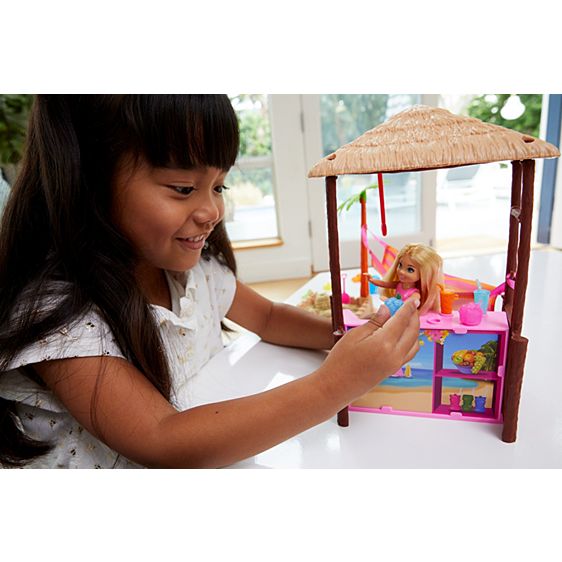 barbie tiki hut playset