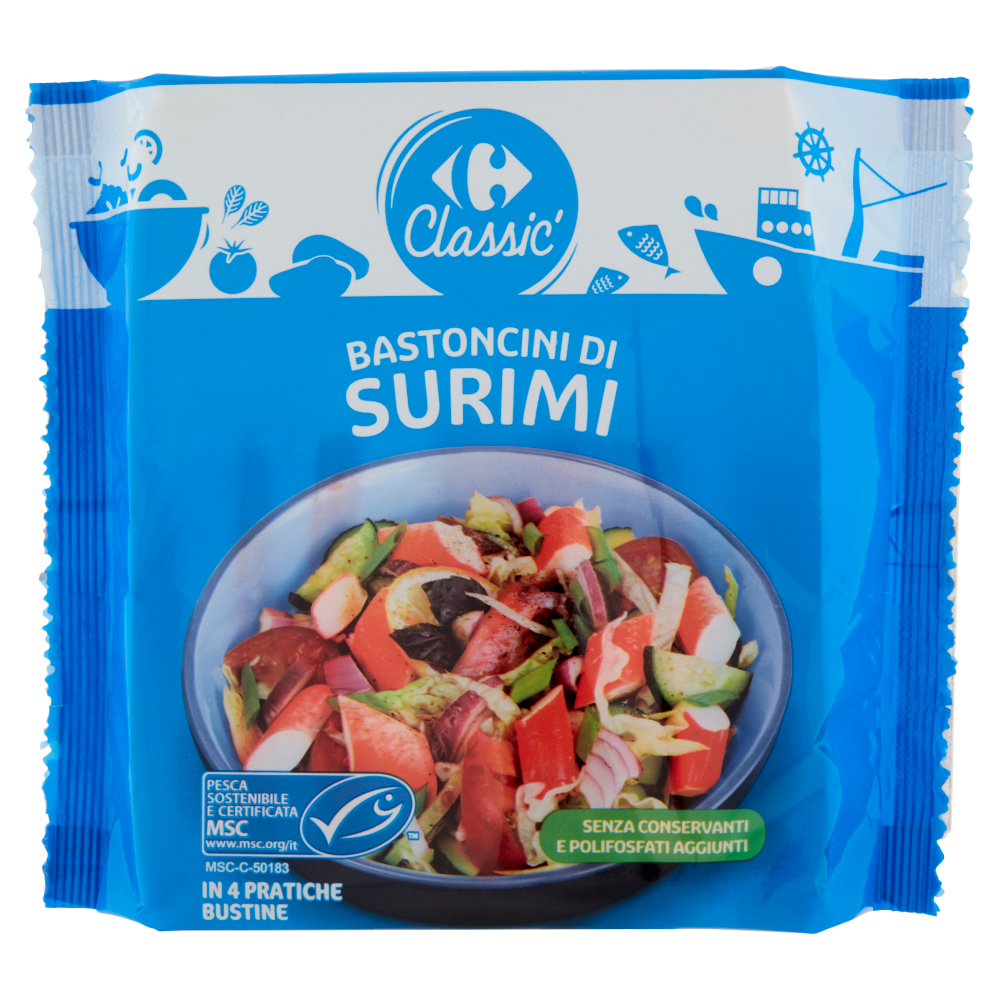 Carrefour Bastoncini Di Surimi 3 X 4 200 G Carrefour