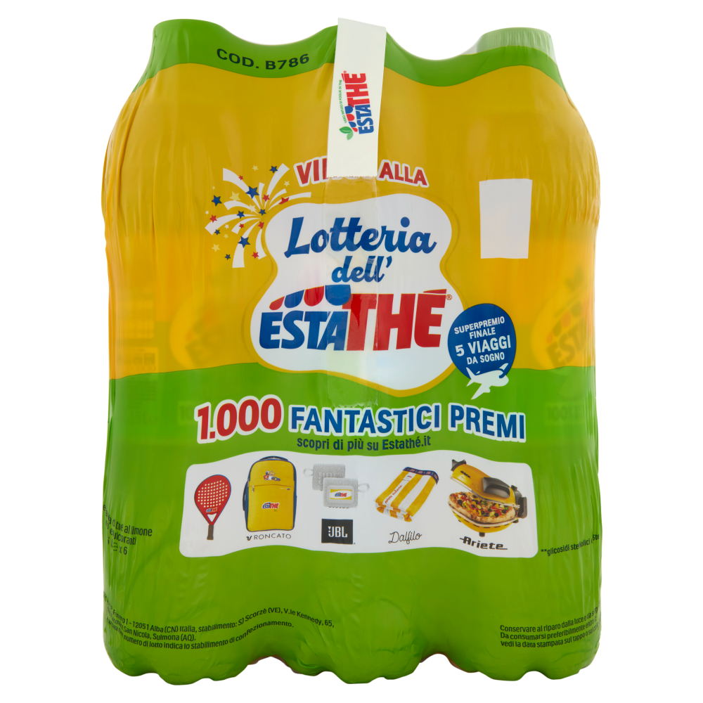 Estathé zero limone 6 x 1,5 L