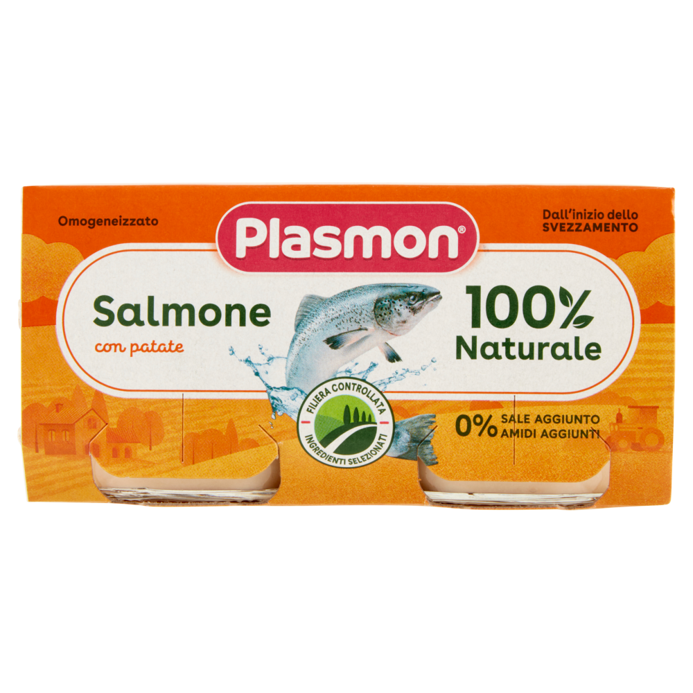 Sapori di Natura Omogeneizzato Salmone con Patate - MammacheTest