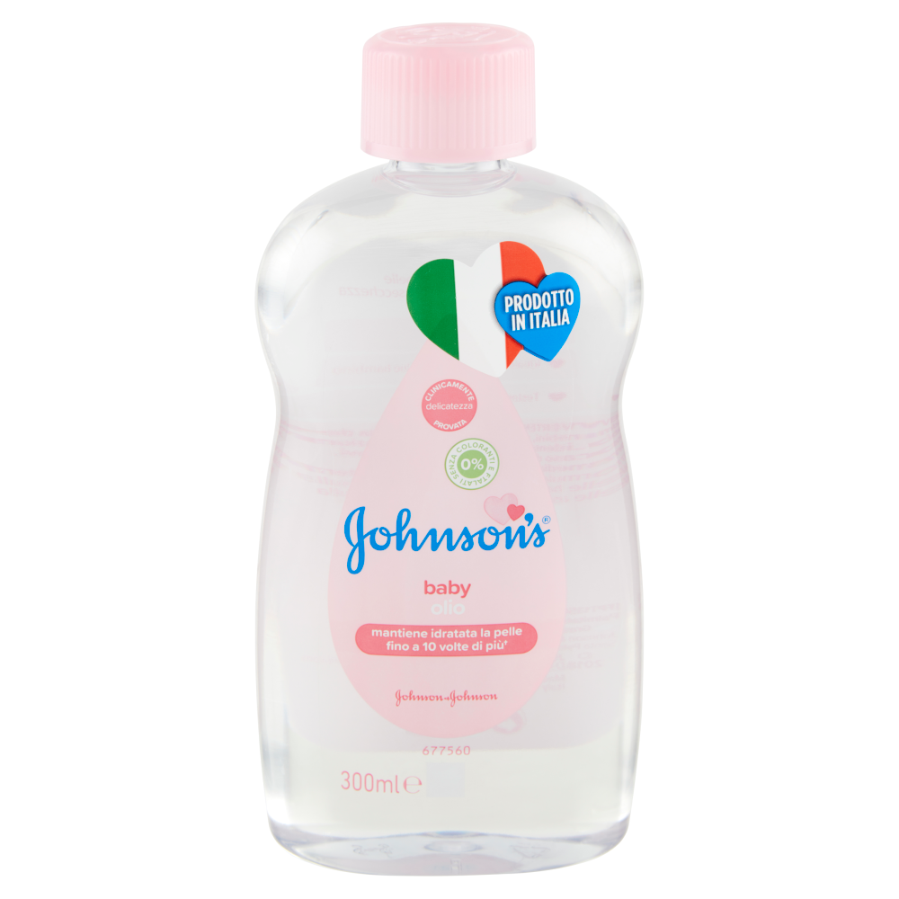 Johnson's Baby Olio Regolare, Idrata La Pelle, Adatto Sia Per I Bambini