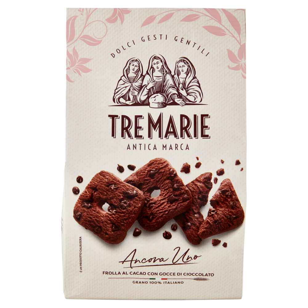 Tre Marie Ancora Uno Frolla al Cacao con Gocce di Cioccolato 315 g